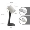 ZMH Nachttischlampe 2er Set Tischleuchte Wohnzimmer Produktbild-Vorschau 2