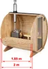 Fjordholz Fass-Sauna Theo Produktbild-Vorschau 2