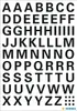 Herma Letters 10mm A-Z weatherproof film black 1 sheet, 1 Produktbild-Vorschau 4