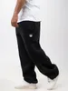 Jogginghose Herren Baggy Sweatpants Schwarz Jigga Wear Logo Produktbild-Vorschau 5