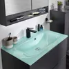 FACKELMANN LUNA Badmöbel Set 2 Teile / Glas Waschbecken / Produktbild-Vorschau 3