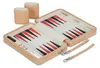 Relaxdays Backgammon, Reisespiel mit Tasche, inkl. Zubehör, Produktbild-Vorschau 8