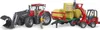 Landwirt - Traktor mit Frontlader, Zugfahrzeug und 8 Ballen Produktbild-Vorschau 5