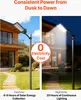 VEVOR Solar Straßenlaterne 450000LM, Straßenlampe 8000 W, Produktbild-Vorschau 3