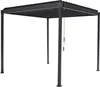 Pergola 80 Solid 3x2,4 m Stahl Anthrazit verstellbares Produktbild-Vorschau 1