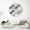 Sticker für Jungen DINOSAURIER Tiere Wolken Produktbild-Vorschau 5