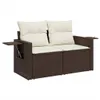 The Living Store 5-tlg. Garten-Sofagarnitur mit Kissen Produktbild-Vorschau 7