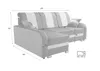 Robin BARI Ecksofa mit Schlaffunktion, Sofa mit Produktbild-Vorschau 3