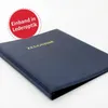 ROTH Zeugnisringbuch, Kunststoff, DIN A4, dunkelblau Voir les images du produit 4