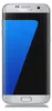 A front view of a Samsung Galaxy S7 Edge smartphone with a blue screen. Produktbild-Vorschau