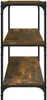 vidaXL Bücherregal Räuchereiche 80x33x70,5 cm Holzwerkstoff Produktbild-Vorschau 6