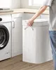 SONGMICS Koš na prádlo s víkem, bambus, vyjímatelný vak na Náhled obrázku produktu 8
