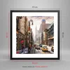 Gerahmtes Poster - Schwarzer Rahmen - New York Aquarell - Produktbild-Vorschau 5