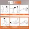A grid of illustrations showing different exercises performed on balance pads, with Polish text labels for each exercise. Podgląd zdjęcia produktu
