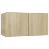 vidaXL 7-tlg. TV-Schrank-Set Sonoma-Eiche Holzwerkstoff -  Produktbild-Vorschau 5