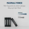 ABSINA 2x batteria AAA per telefono 800 mAh - batterie Anteprima dell’immagine prodotto 5