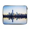 MuchoWow® Laptop Hülle 17 Zoll Laptoptasche Skyline - New Produktbild-Vorschau 1