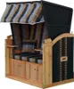 XL Wellness Strandkorb Volllieger Liegekorb Binz 304 Produktbild-Vorschau 4