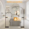 Puluomis LED Beauty Stehlampe, Höhenverstellbare Lampe mit Produktbild-Vorschau 4
