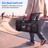 MEDION P66538 Kassettenrecorder (Retro Ghettoblaster mit Produktbild-Vorschau 7