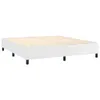 vidaXL Boxspringbett mit Matratze Weiß 160x200 cm Produktbild-Vorschau 5