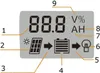 FVE Solární regulátor PWM VOLT 12-24V/20A+USB pro Pb Náhled obrázku produktu 8