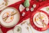 Tanier "Colorama de Noël" D 33 cm s motívom červenej Náhľad obrázku produktu 7