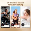 (Silber )Smartwatch für Damen mit Telefonfunktion – 1,27" Produktbild-Vorschau 4
