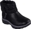 A black Skechers boot with a knitted cuff. Voir les images du produit