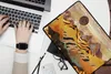 MuchoWow® Laptop Hülle 14 ZollMarmor - Tigerdruck - Gold Produktbild-Vorschau 2