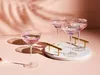 BELIANI Champagnerschalen 4er Set Transparent Schimmernd Produktbild-Vorschau 2