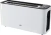 A white Braun long slot toaster is shown from a diagonal front-side angle on a white background. Náhled obrázku produktu