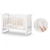 Veres LD15 Lit Bébé (120x60 cm) Modèle classique en bois - Voir les images du produit 2