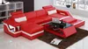 Ecksofa Sofagarnitur Couch Ecke Polster Hocker Set Komplett Produktbild-Vorschau 6