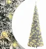 vidaXL Pop-Up vánoční stromek umělý zasněžený 50 LED 120 cm Náhled obrázku produktu 8