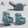 HOMCOM TV-stoel met opstahulp, fauteuil met ligfunctie voor Productafbeelding-voorbeeld 3