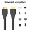 HDMI Kabel 4K UHD 2.0 High Speed 0,5m 80Hz, HDR, ARC, CEC, Produktbild-Vorschau 2