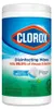 A product shot of a container of Clorox disinfecting wipes. Náhľad obrázku produktu