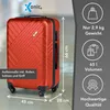 Xonic Design Reisekoffer mit Rollen 360° - ABS Produktbild-Vorschau 2