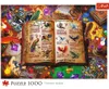 Trefl, Atlas fantastischer Vögel, 1000 Teile Puzzle Produktbild-Vorschau 5