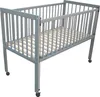 Kinderbett / Beistellbett / Babybett 2in1 120x60cm grau Produktbild-Vorschau 3