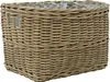 Korb Lafiora Polyrattan 48 x 32 x 30 cm braun Produktbild-Vorschau 1