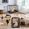 VOUNOT® Hundekäfig Klappbar, Hundebox Auto mit Abdeckung & Produktbild-Vorschau 3