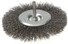 KOTARBAU® Schijfborstel 120 mm met ronde schacht gegolfd Productafbeelding-voorbeeld 4