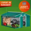 GARDEBRUK® XXXL Metall Gerätehaus 8m² mit Fundament Produktbild-Vorschau 3