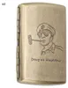 Retro kovové pouzdro na cigarety, odolné proti kouři a Náhled obrázku produktu 1