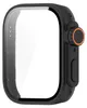 A close-up, studio shot of a black watch case with an orange accent. Náhľad obrázku produktu