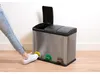 Dirt Devil Tretmülleimer 3 x 15L - Mülltrennsystem mit 3 Produktbild-Vorschau 2