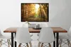 MuchoWow® Gerahmtes Poster Wald - Herbst - Sonne - Produktbild-Vorschau 2