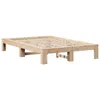 Massivholzbett ohne Matratze 120x190 cm Kiefernholz Produktbild-Vorschau 3